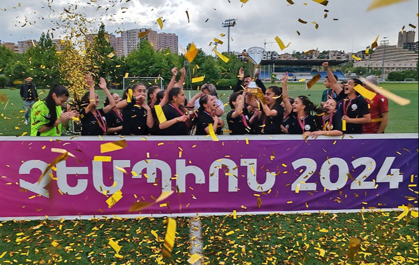 «Вест Армения-девушки» - чемпион женского чемпионата Первой лиги Армении
