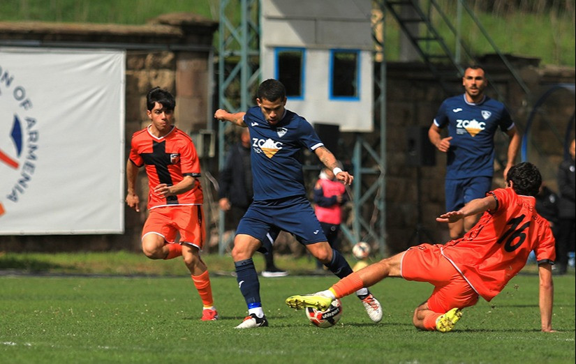 Armenian First League․ The top three remain unchanged after round twenty-four