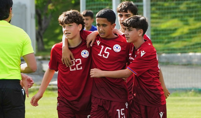 U-14: Armenia National Team wins second match in the Development Cup