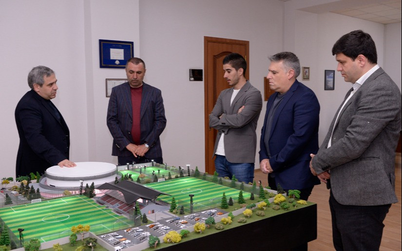Representatives of Andrés Iniesta’s academy visit Armenia
