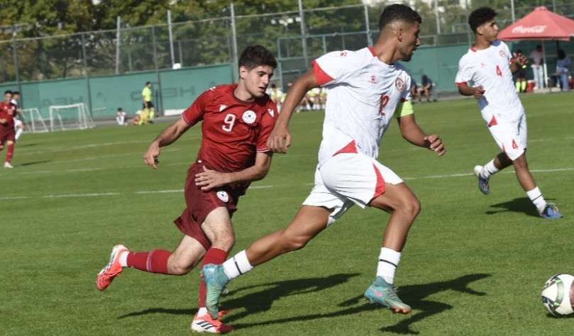 Armenia U-17 lost to Lebanon in a friendly match