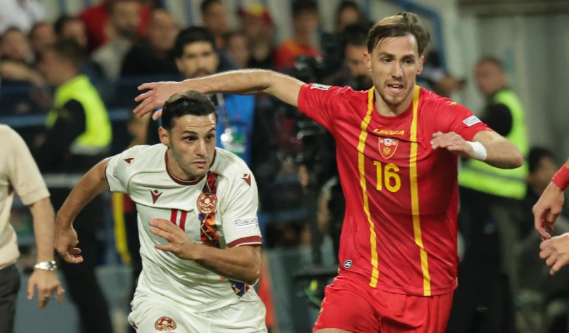 Armenia’s national team and Montenegro played out a goalless draw