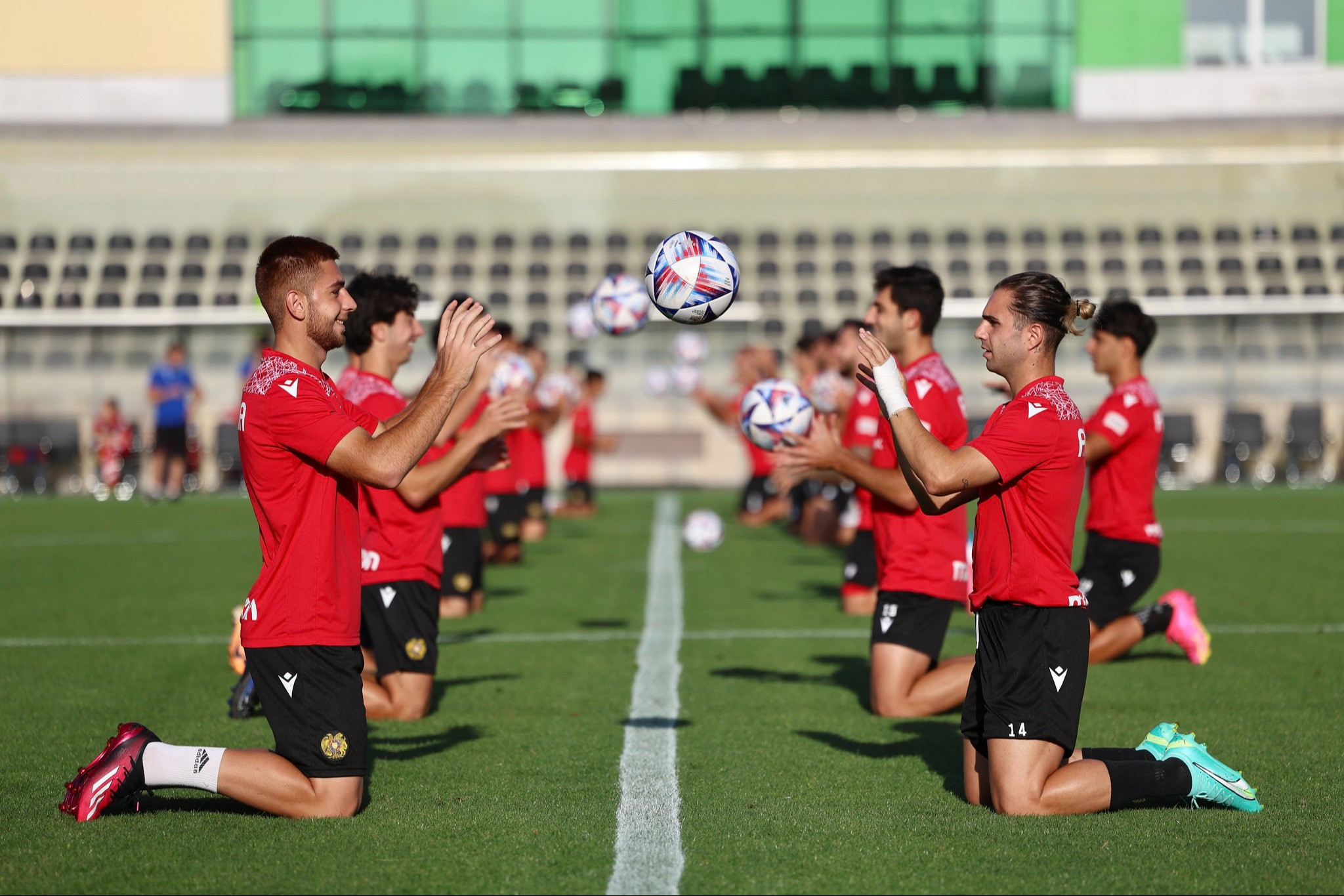 Armenia U21 squad starts training camp