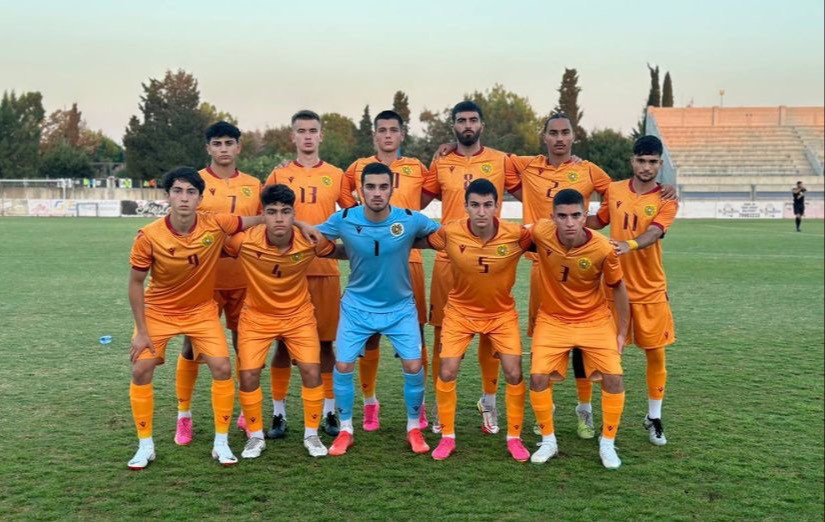 Armenia U-19 lost to Cyprus U-19 in a friendly match