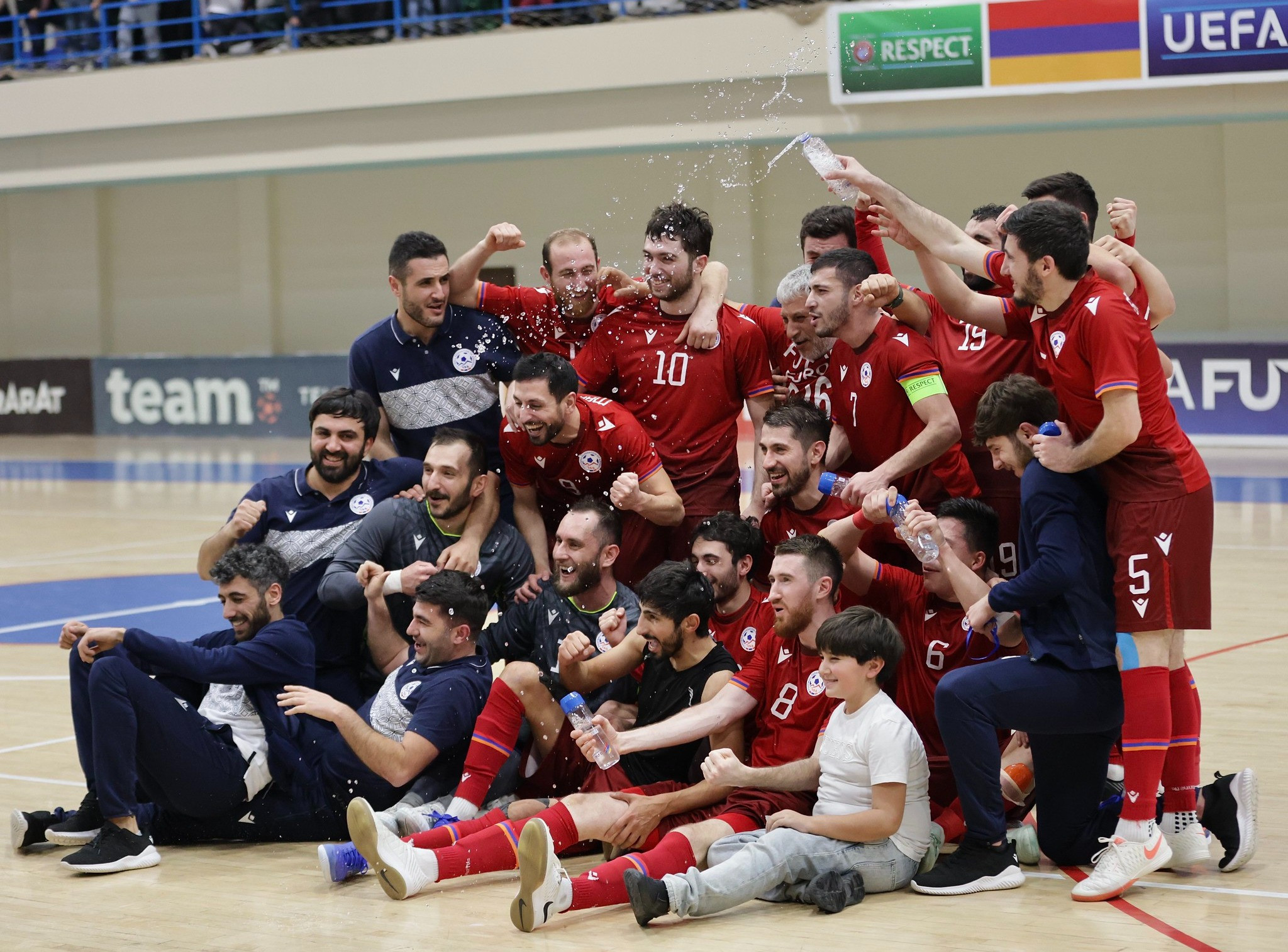 Armenian futsal national team is in the 20th in FIFA Futsal ranking