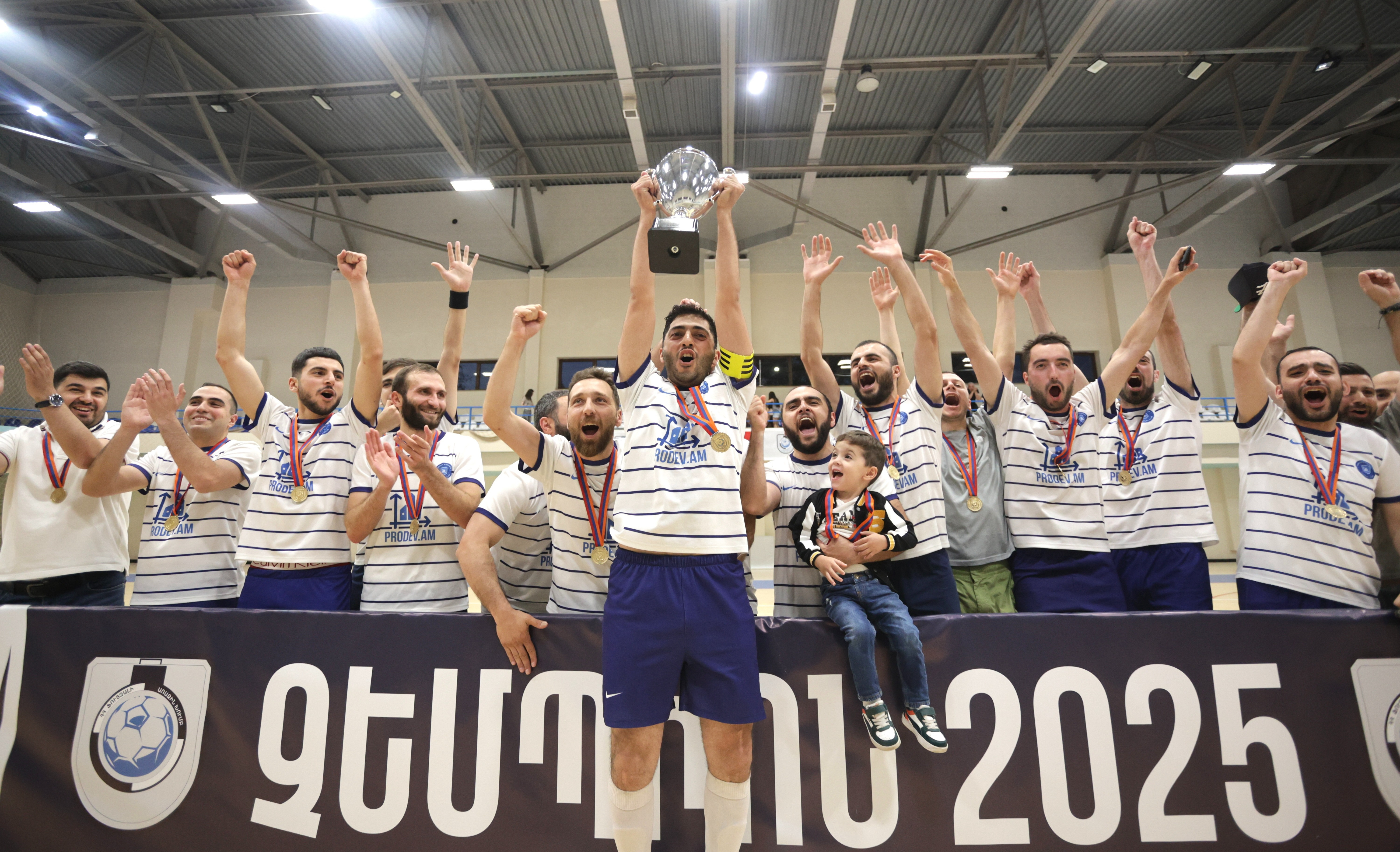 «ՊրոԴեվը» Ֆուտզալի Առաջին Խմբի հաղթող