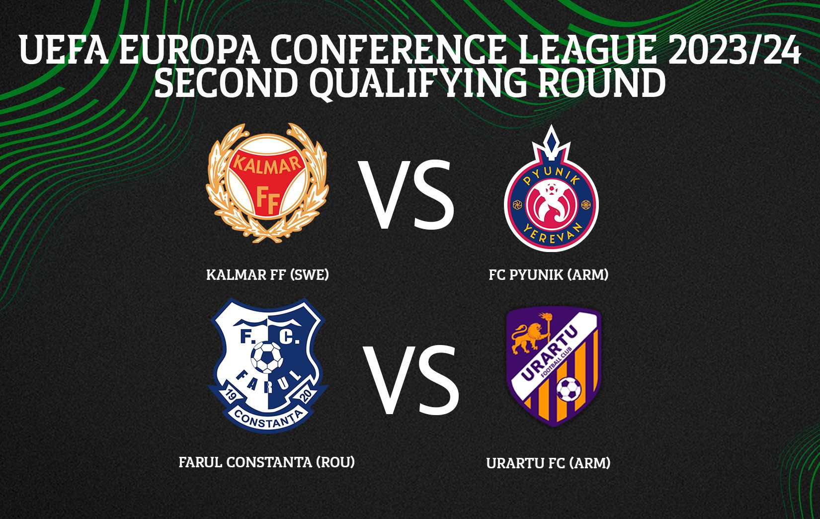 UEFA Europa Conference League: FC Pyunik beats Kalmar FF, FC Urartu loses to FCV Farul Constanta