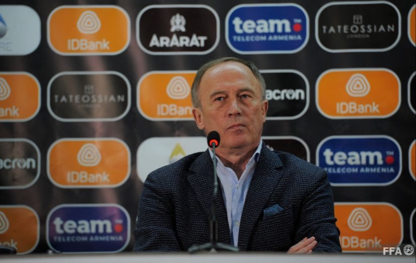 Александр Петраков опубликовал список футболистов, приглашенных в национальную сборную Армении