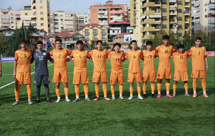 Armenia’s U-15 national team lost to their peers from North Macedonia