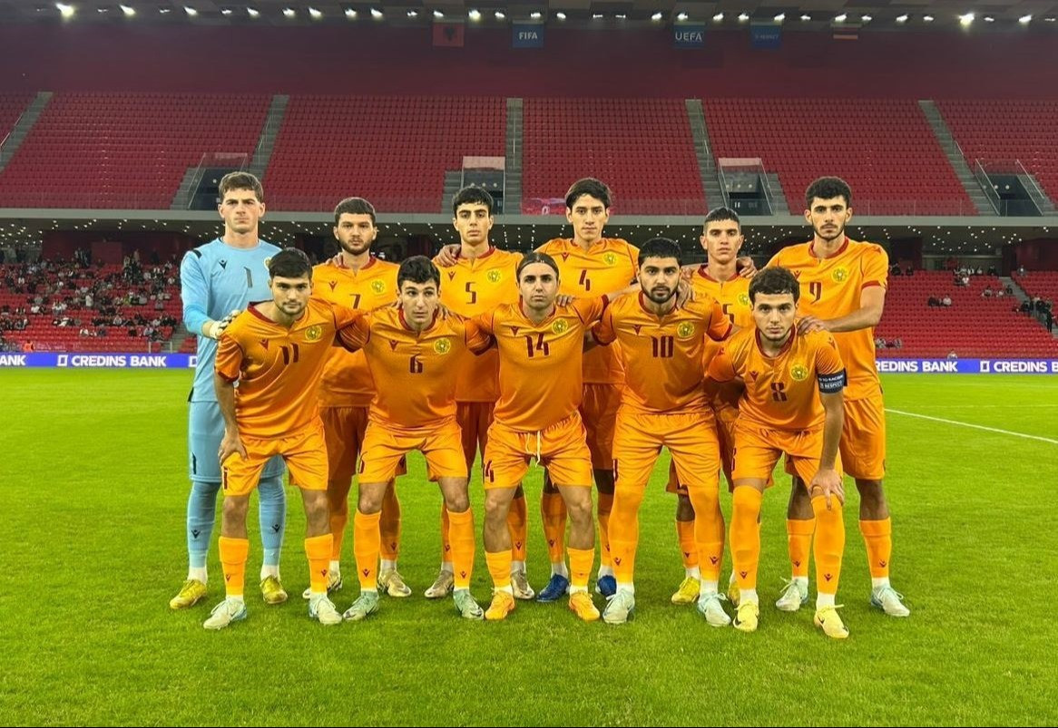 Armenia U-21 team lost away match against Albania
