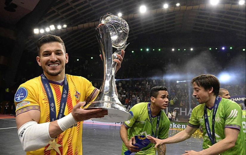 «Пальма-футзал» - победитель Лиги чемпионов УЕФА по футзалу.