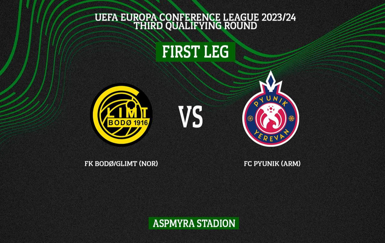 UEFA Europa Conference League: FC Pyunik lost to FK Bodo/Glimt