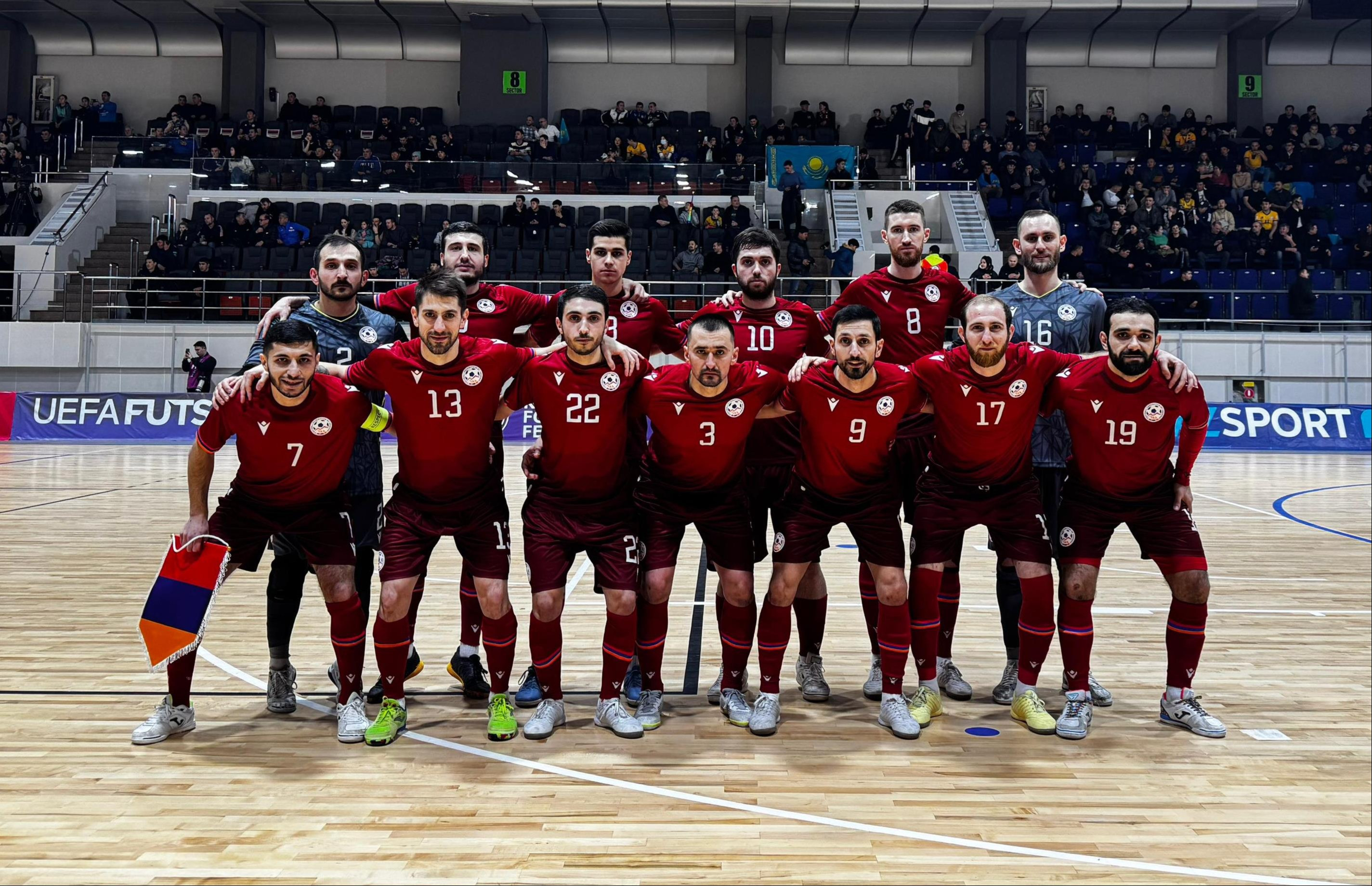 Armenia secures thrilling away draw vs Kazakhstan in UEFA Futsal EURO 2026 Qualifiers