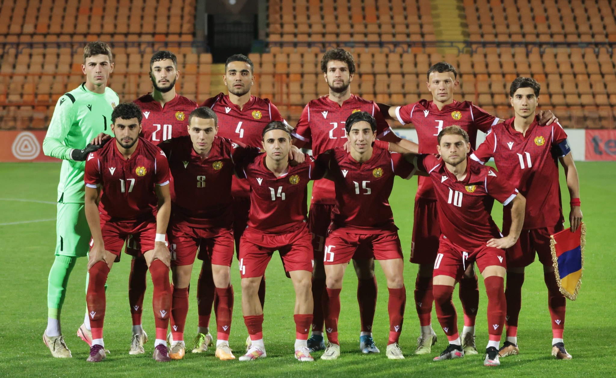 Сборная Армении до 21 года начинает подготовку к предстоящим матчам