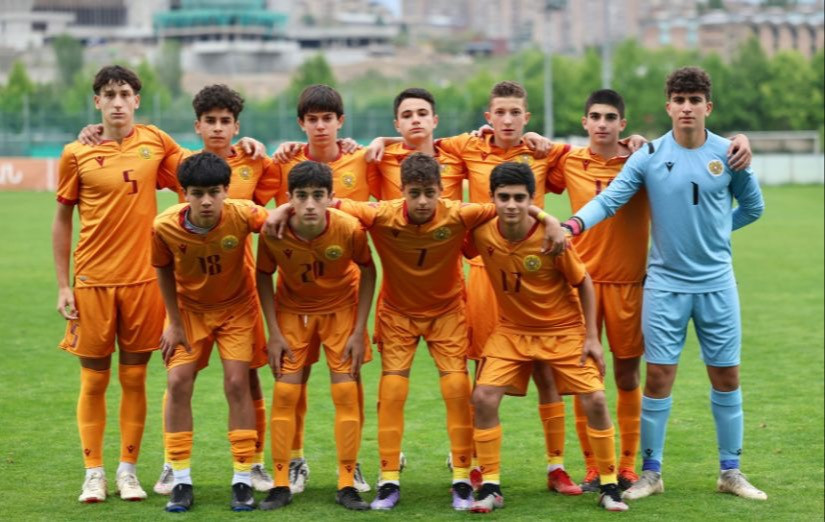 UEFA U-14 Development Tournament. Armenia beats Latvia