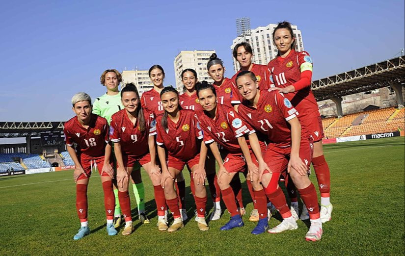 Женская национальная сборная в Ереване уступила Израилю