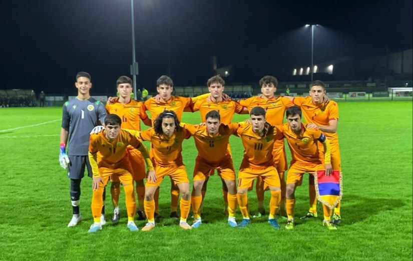 Сборная Армении до 17 лет проиграла сборной Ирландии до 17 лет