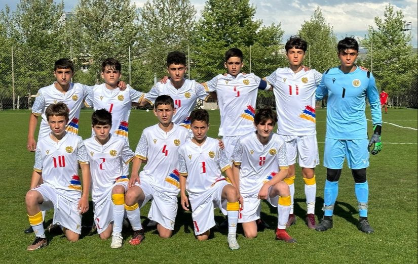 UEFA U-14 Development Cup. Armenia-1 beat Lebanon