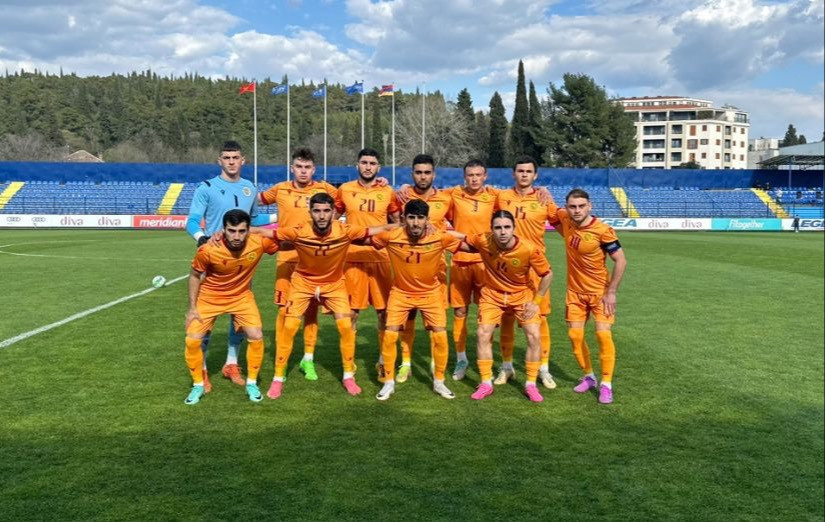 A draw in match between Montenegro and Armenia U-21 teams