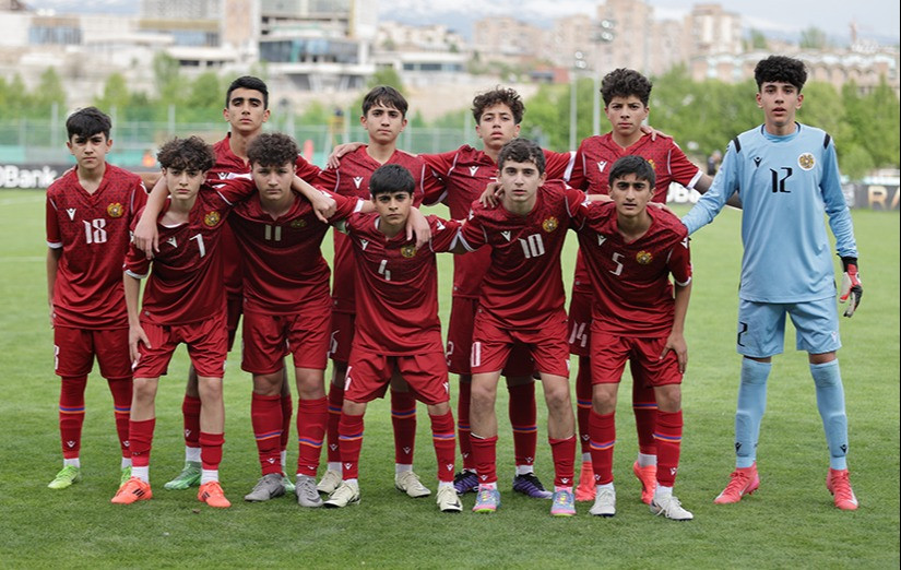 Armenia U-15 National Team Begins Training Camp