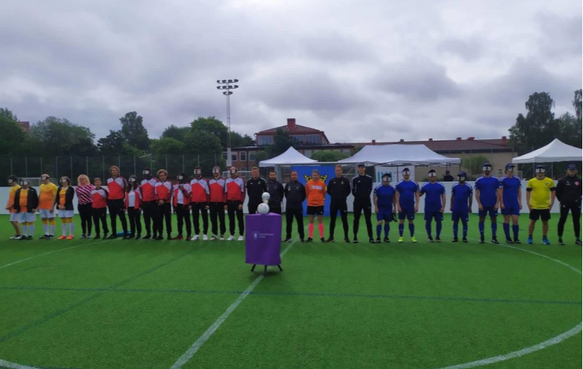 Armenian blind football team took part in an international tournament
