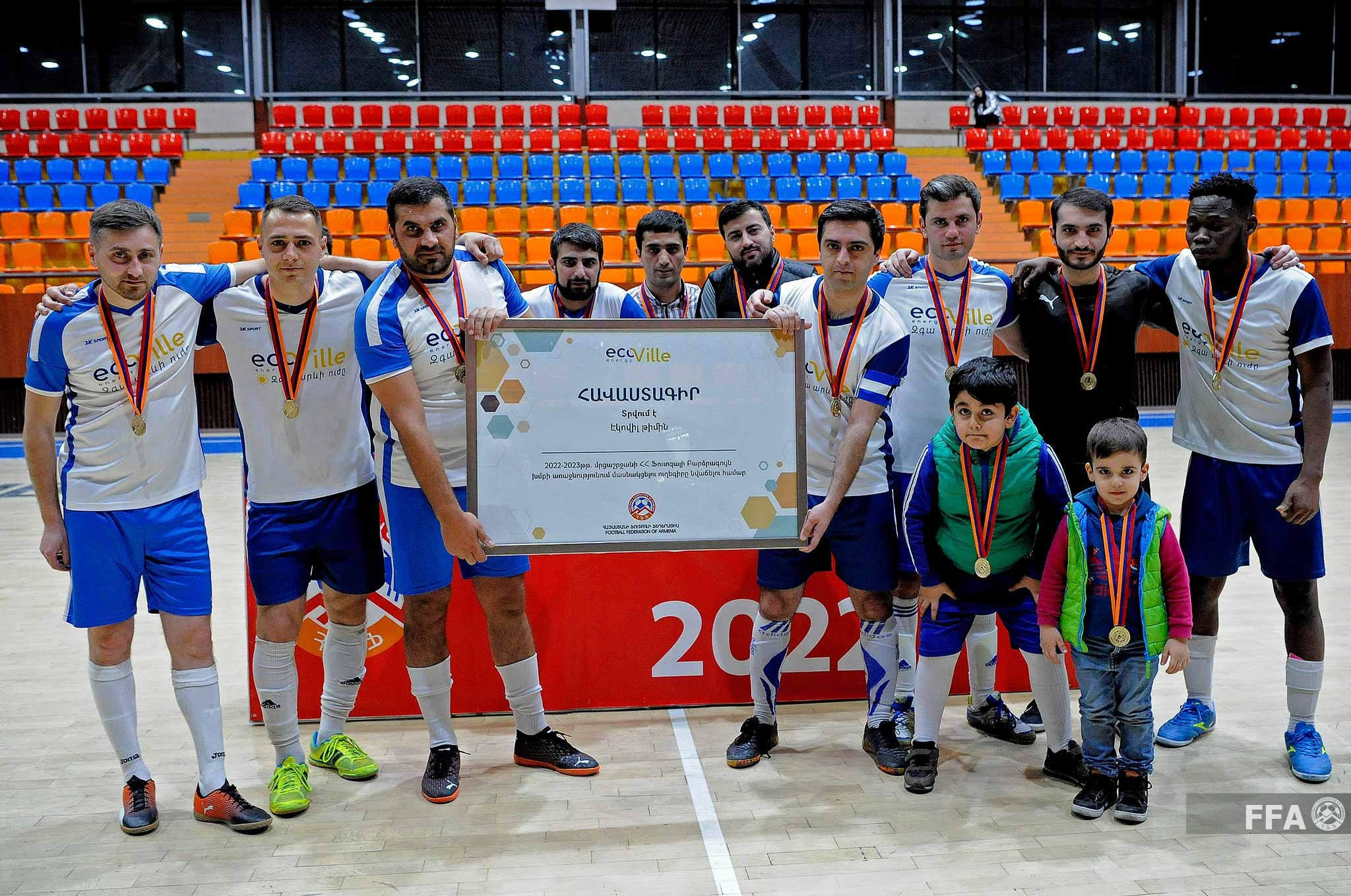 Ecoville became futsal Armenian champion in First League