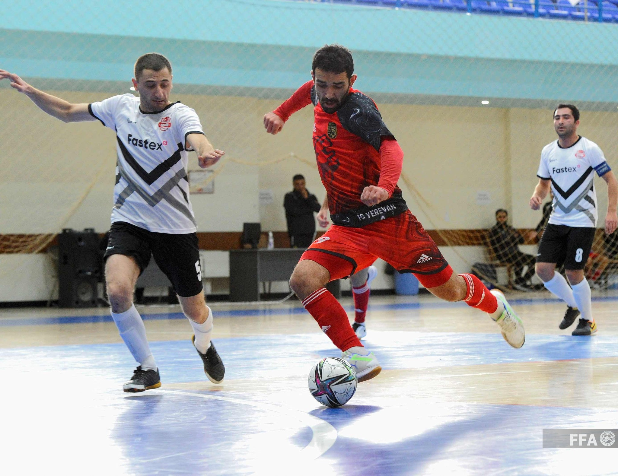Futsal Armenian championship. Yerevan FC - ASUE Yerevan 6:3