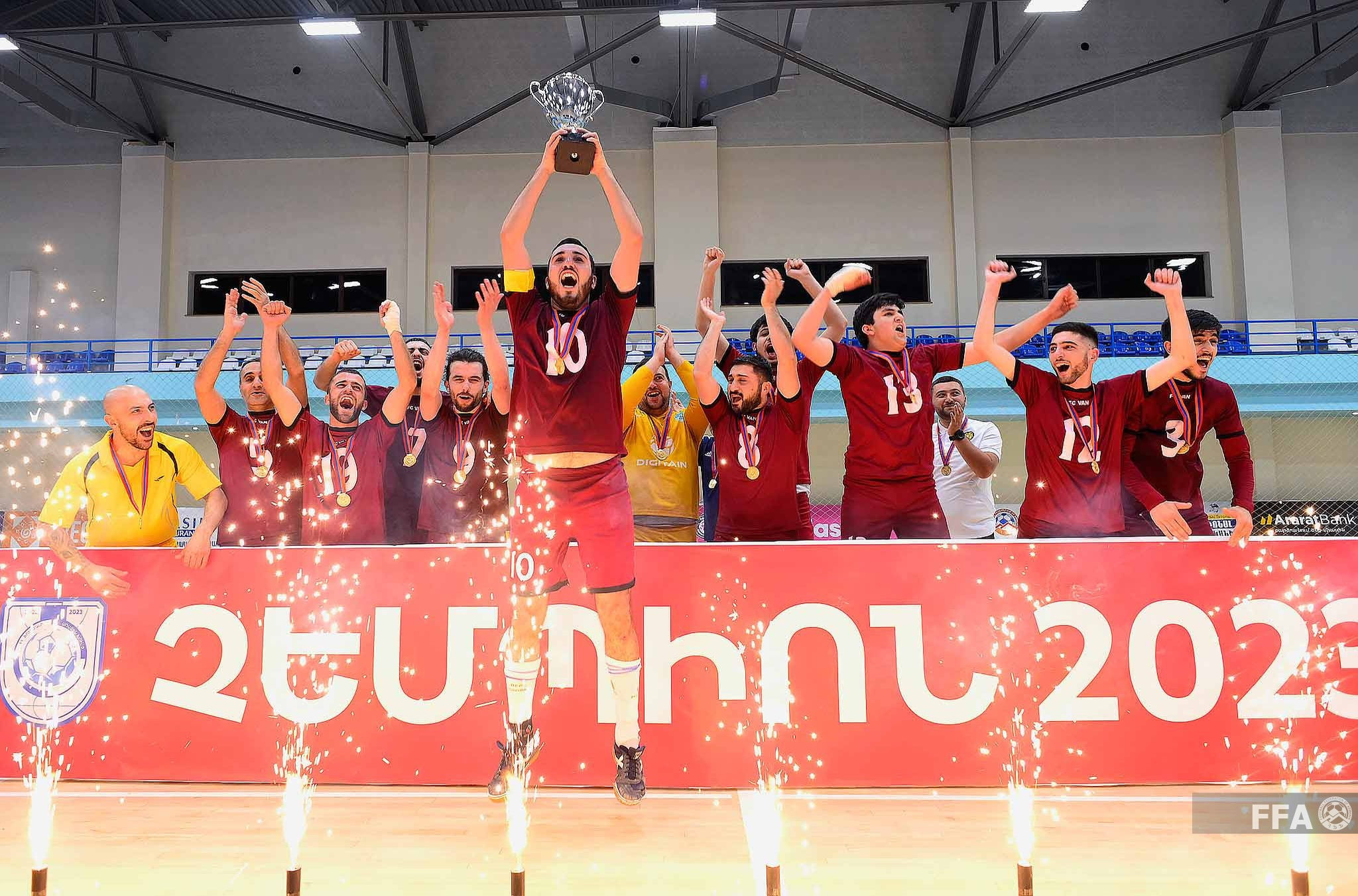 Van becomes the winner of Armenia futsal first league