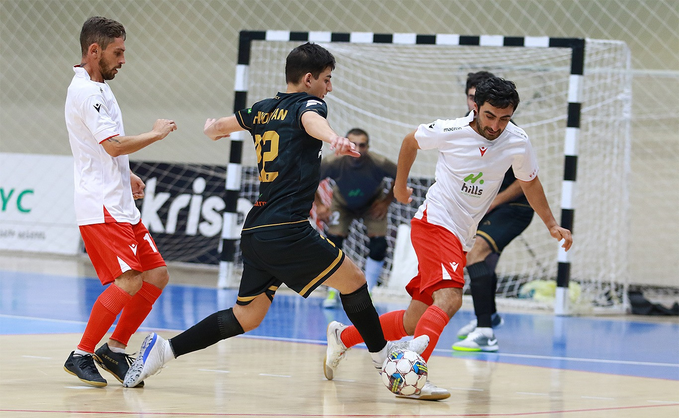 Futsal Armenian Premier League. FC Yerevan - Leostandcoin 7:2