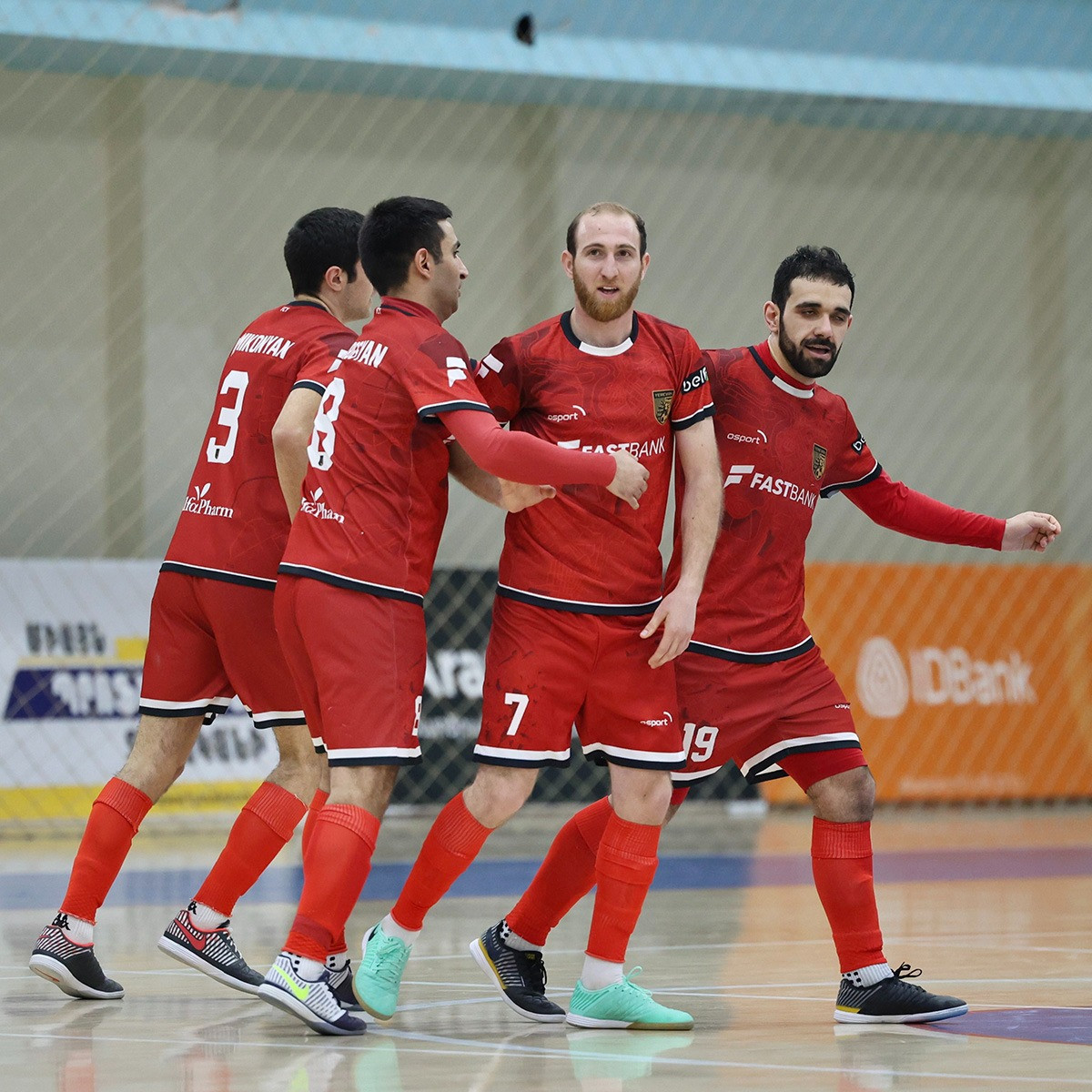 Futsal Armenian championship. Final 1st match. Yerevan FC - Leostandcoin 7։1
